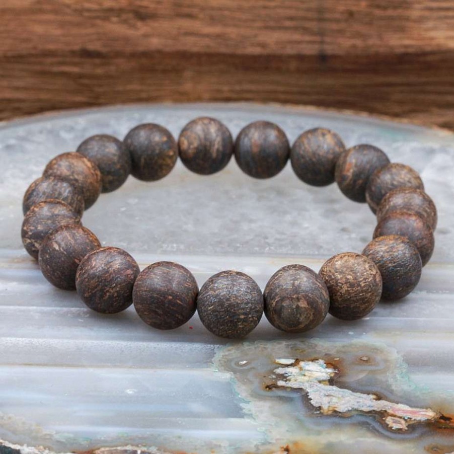 Bracelets colimacon  | Bracelet Pierre Bronzite Mate